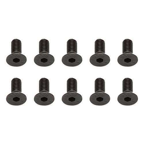 TEAM ASSOCIATED SCREWS M4x8MM FHCS